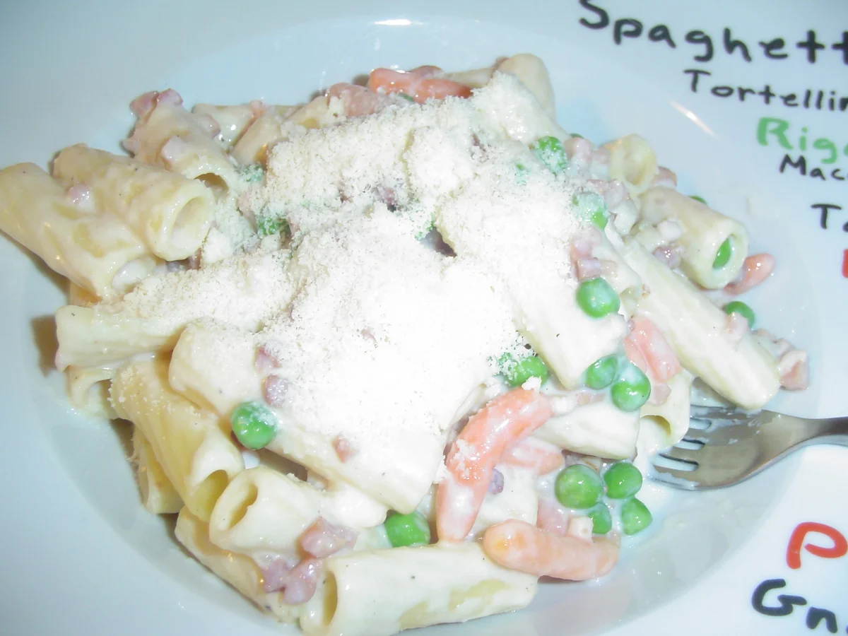 Schnelle Pasta mit leckerer Sauce einfach Fantasie - Rezept - Bild Nr. 5703