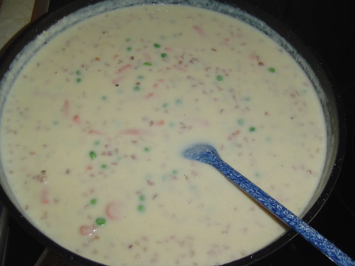 Schnelle Pasta mit leckerer Sauce einfach Fantasie - Rezept - Bild Nr. 5706