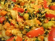 Getreidepfanne mit Gemüse - Rezept - Bild Nr. 2