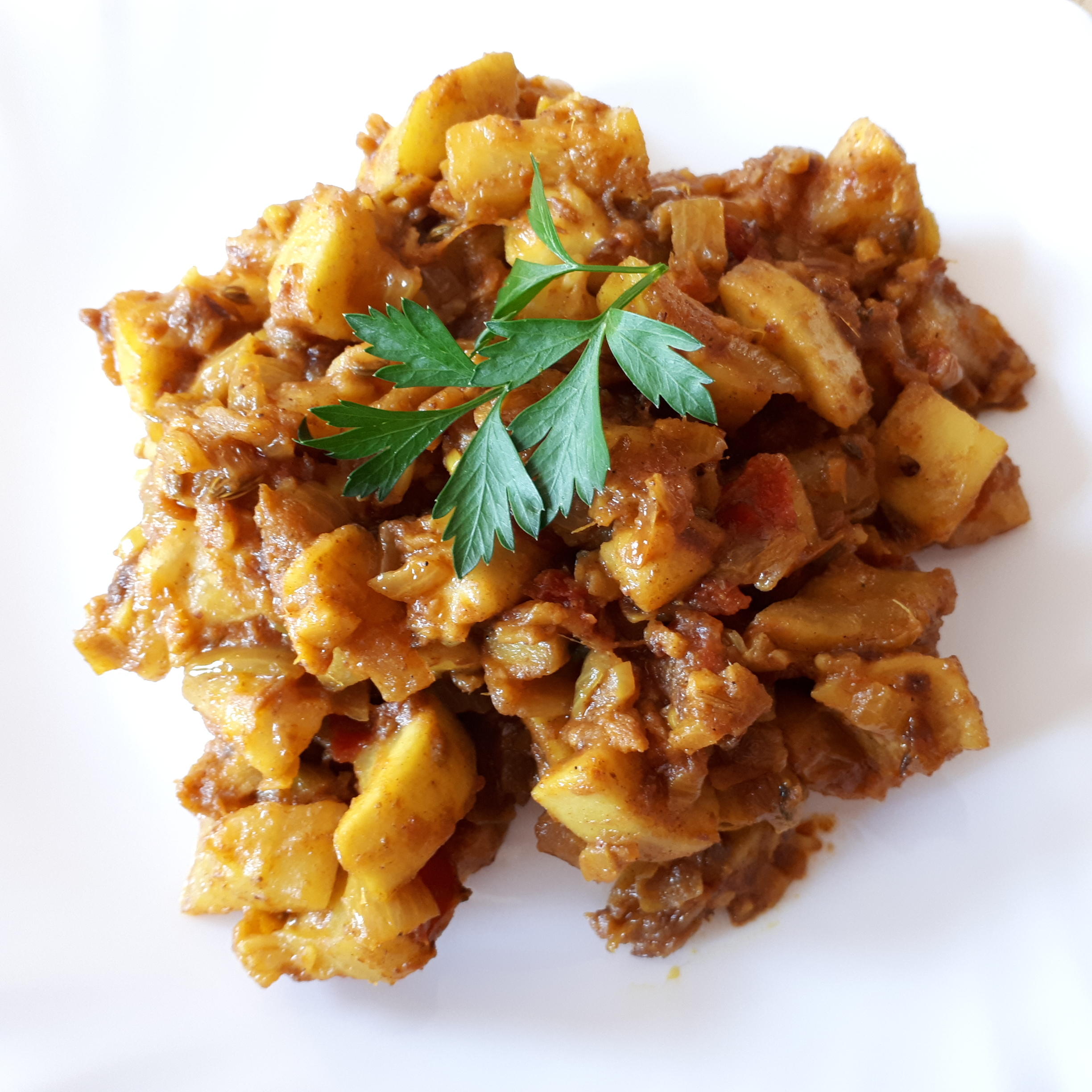 Bilder für indisch: Spicy Kaddu Curry - Würziges Kürbis Curry - Rezept