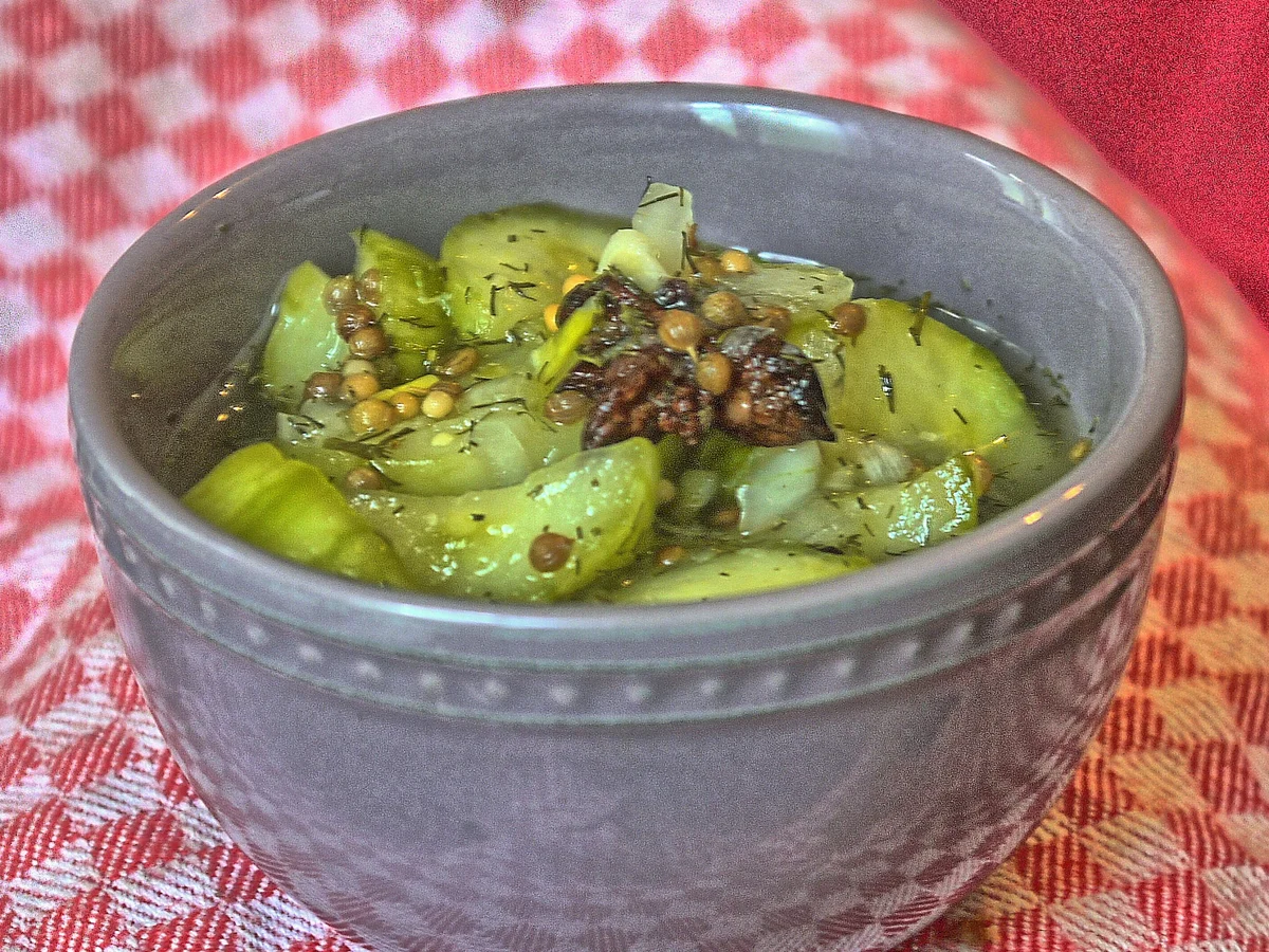 Rezept: Orientalische Schüttelgurken Bild Nr. 5705 Orientalische Schüttelgurken - Rezept - Bild Nr. 5705