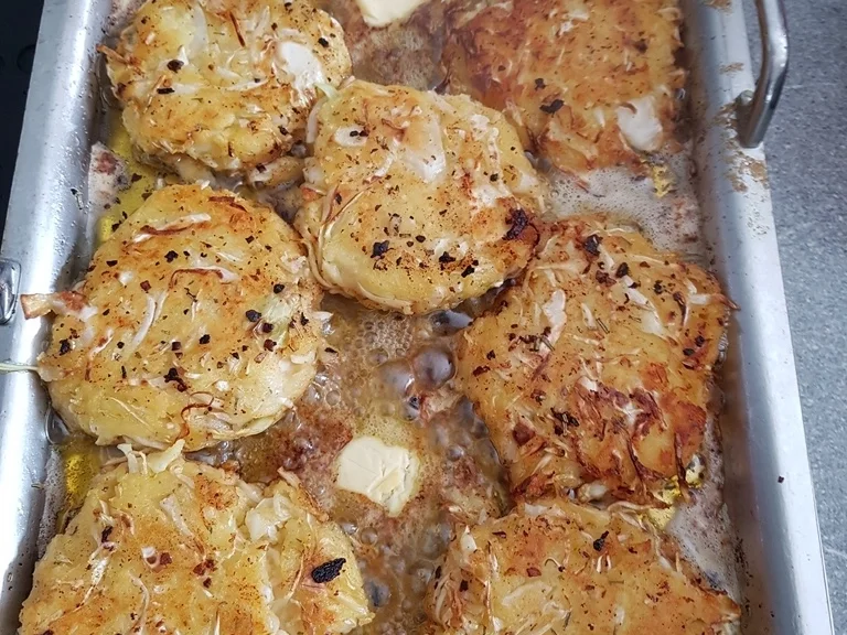 Schweinefilet mit Krautfrikadellen und Salat à la Biggi - Rezept - Bild Nr. 5711