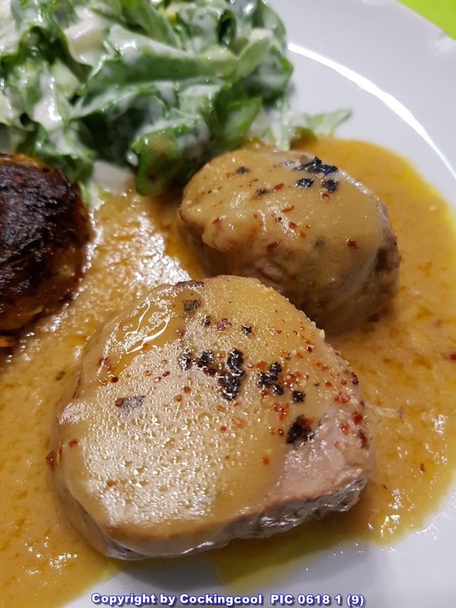 Schweinefilet mit Krautfrikadellen und Salat à la Biggi - Rezept - Bild Nr. 5714