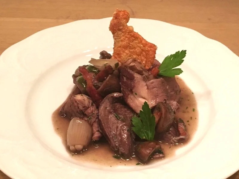 Coq au vin - Hahn in Wein - Rezept - Bild Nr. 2