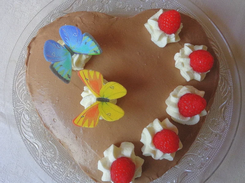 Rezept: Schokoladen - Mascarpone - Herz Bild Nr. 5724 Schokoladen - Mascarpone - Herz - Rezept - Bild Nr. 5724