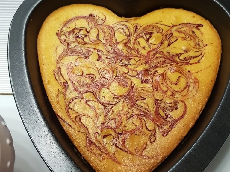 "Rührkuchen" Tribal Tatoo Herzkuchen - Rezept - Bild Nr. 5722