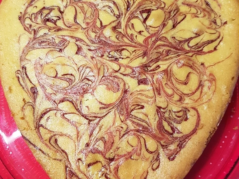 "Rührkuchen" Tribal Tatoo Herzkuchen - Rezept - Bild Nr. 5724