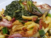 Rezept: Putenfilet Spinat Spätzle à la Biggi Bild Nr. 5716 Putenfilet Spinat Spätzle à la Biggi - Rezept - Bild Nr. 5716