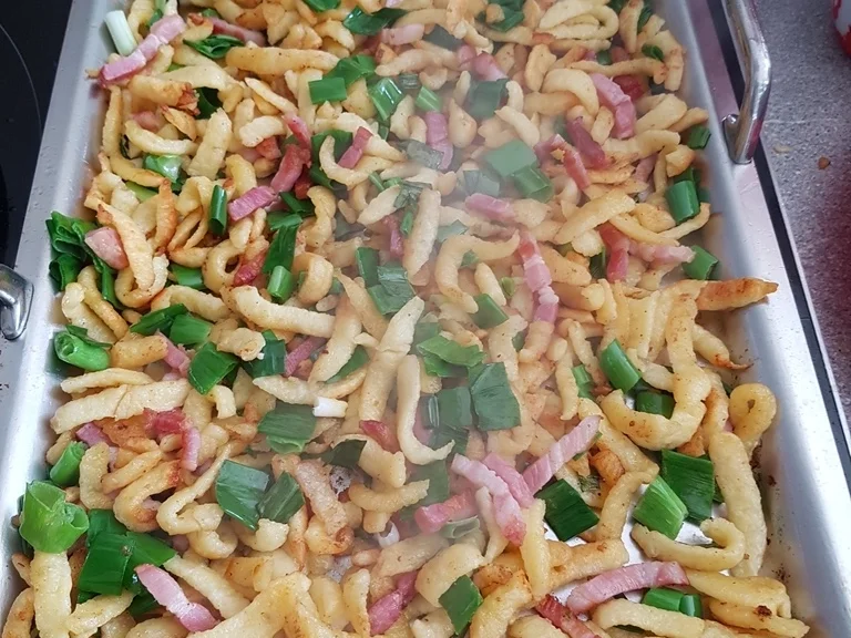 Rezept: Putenfilet Spinat Spätzle à la Biggi Bild Nr. 5722 Putenfilet Spinat Spätzle à la Biggi - Rezept - Bild Nr. 5722