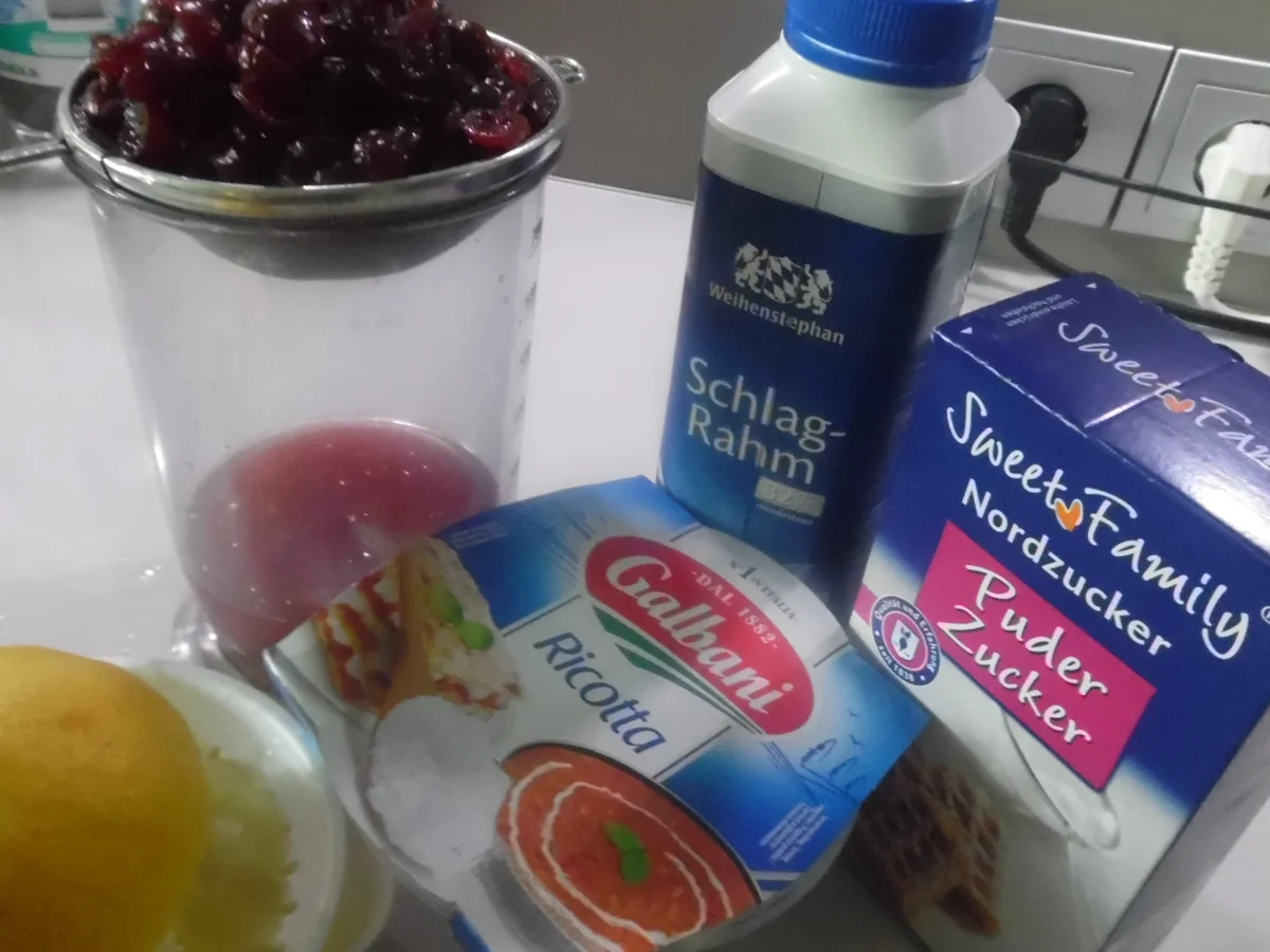 Ricotta-Cranberrie-Eis - Rezept - Bild Nr. 4