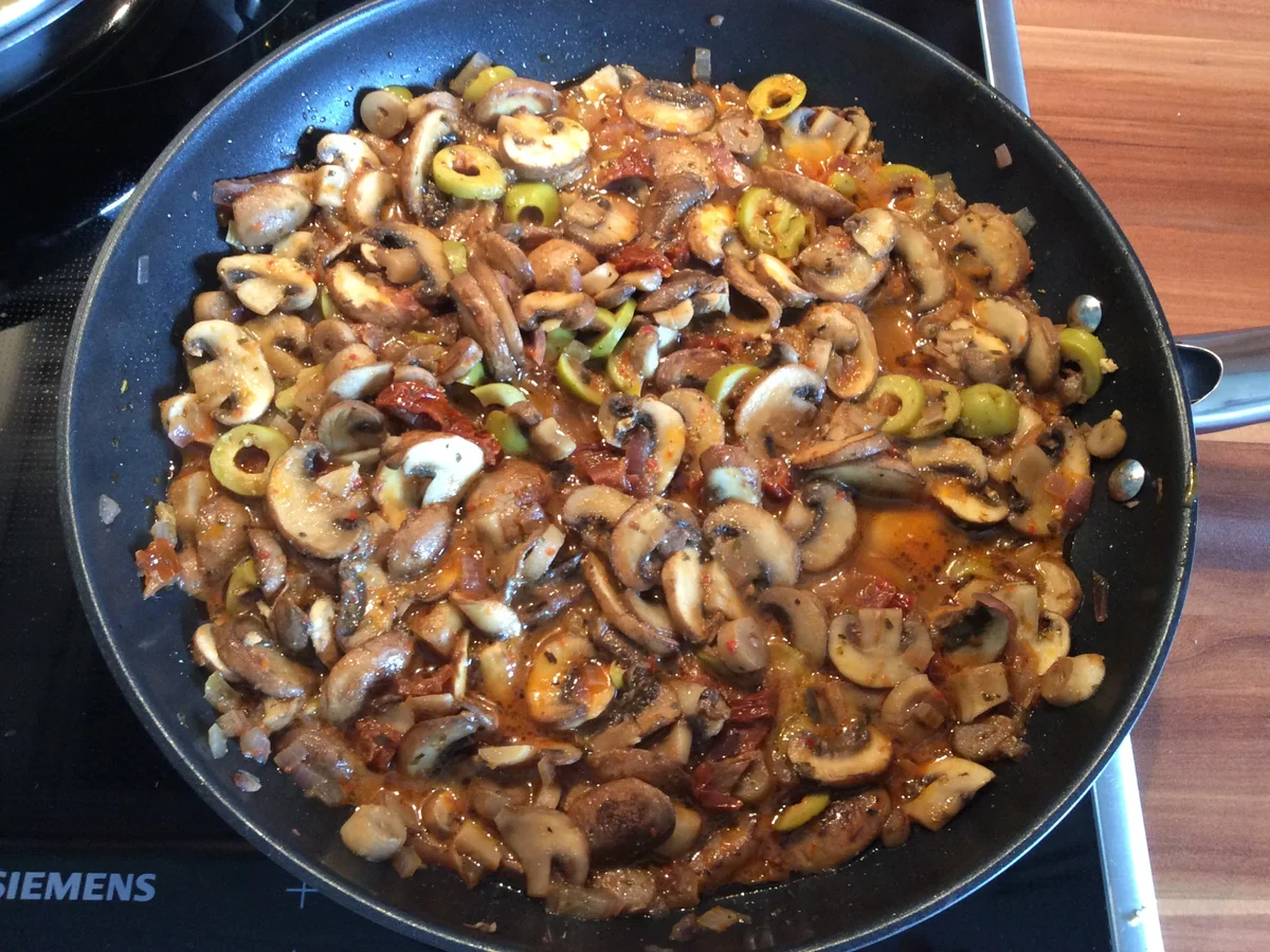 Schnelle Pilzpfanne - Rezept - Bild Nr. 5717