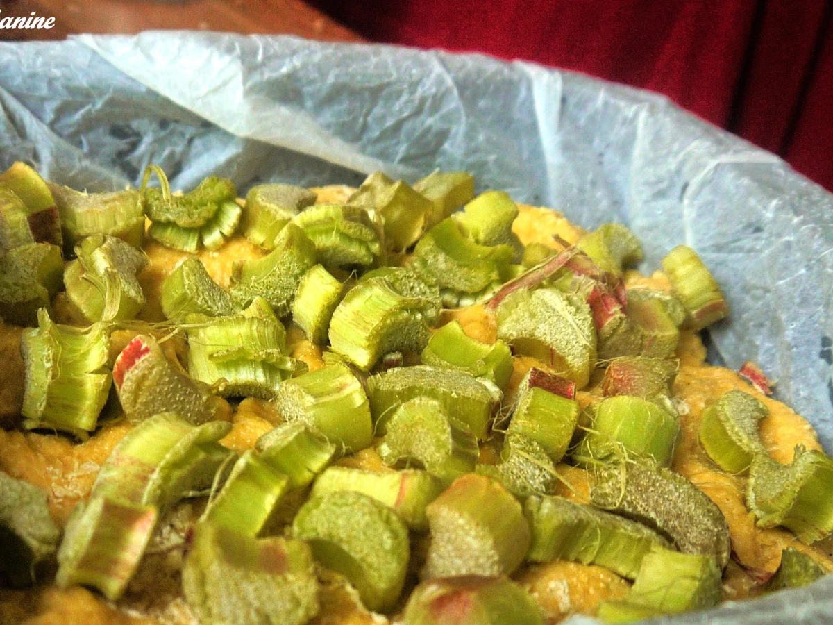 Rhabarberstreuselkuchen - Rezept - Bild Nr. 8