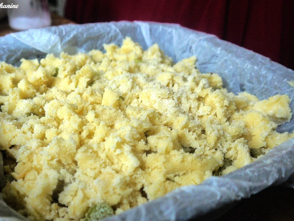 Rhabarberstreuselkuchen - Rezept - Bild Nr. 9