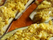 Auberginen mit Weißkohl-Ananas-Füllung aus dem Ofen - Rezept - Bild Nr. 2