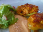 Chicken Potatoes mit Paprika-Rahm-Dip - Rezept - Bild Nr. 5725