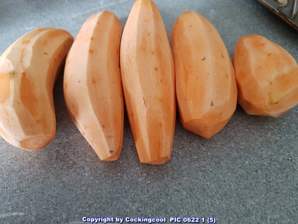 Putenfiletgulasch mit Süsskartoffelsticks à la Biggi - Rezept - Bild Nr. 5744