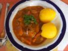 Tafelspitz Gulasch mit Kartoffeln und Nudeln - Rezept - Bild Nr. 5731