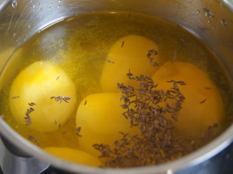 Tafelspitz Gulasch mit Kartoffeln und Nudeln - Rezept - Bild Nr. 5747