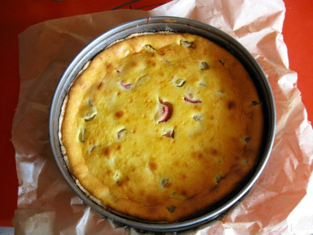 Rhabarberkuchen mit Mascarpone - einfach - von manschie