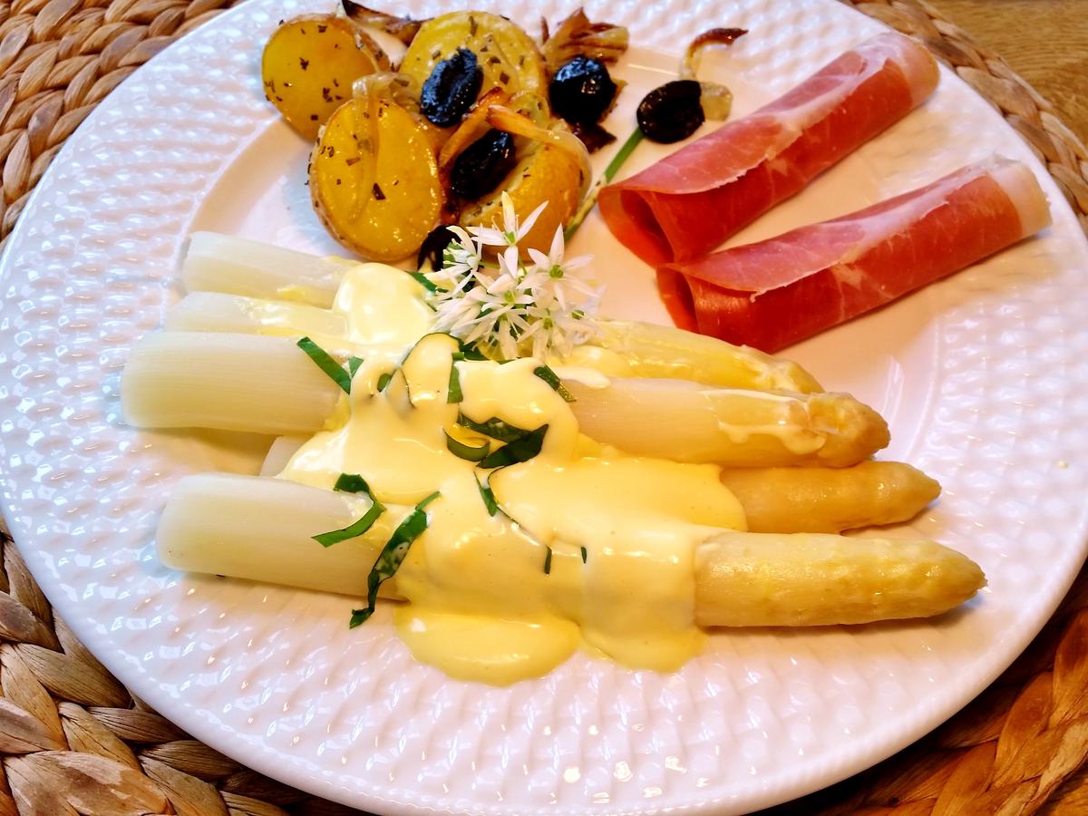 Spargelspitzen mit Holländischer Soße** nach Oma´s Art - einfach - von mimi