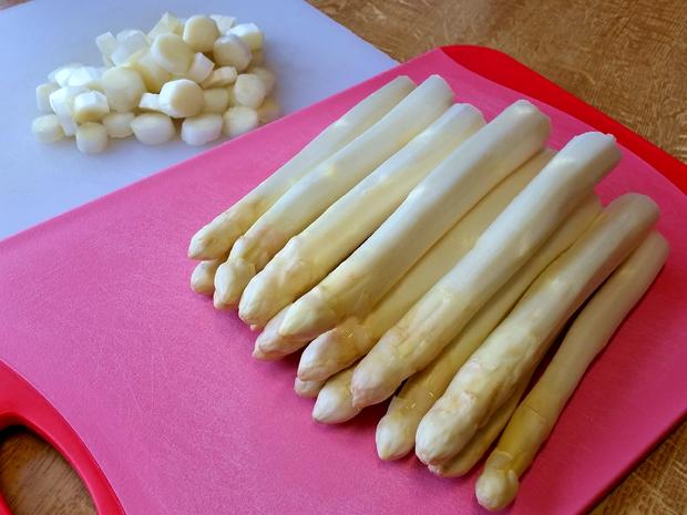 Spargelspitzen mit Holländischer Soße** nach Oma´s Art - Rezept ...