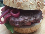 Rezept: Wildschwein Burger Bild Nr. 5759 Wildschwein Burger - Rezept - Bild Nr. 5759