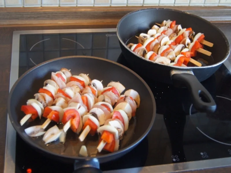 Rezept: Hähnchenbrustfilet-Gemüse-Spieße Bild Nr. 5763 Hähnchenbrustfilet-Gemüse-Spieße - Rezept - Bild Nr. 5763