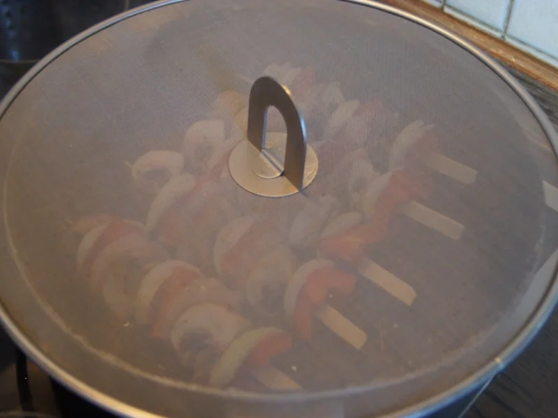 Rezept: Hähnchenbrustfilet-Gemüse-Spieße Bild Nr. 5765 Hähnchenbrustfilet-Gemüse-Spieße - Rezept - Bild Nr. 5765