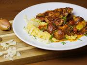 Mediterranes Zucchini-Pilzgemüse mit cremiger Käsepolenta - Rezept - Bild Nr. 5770