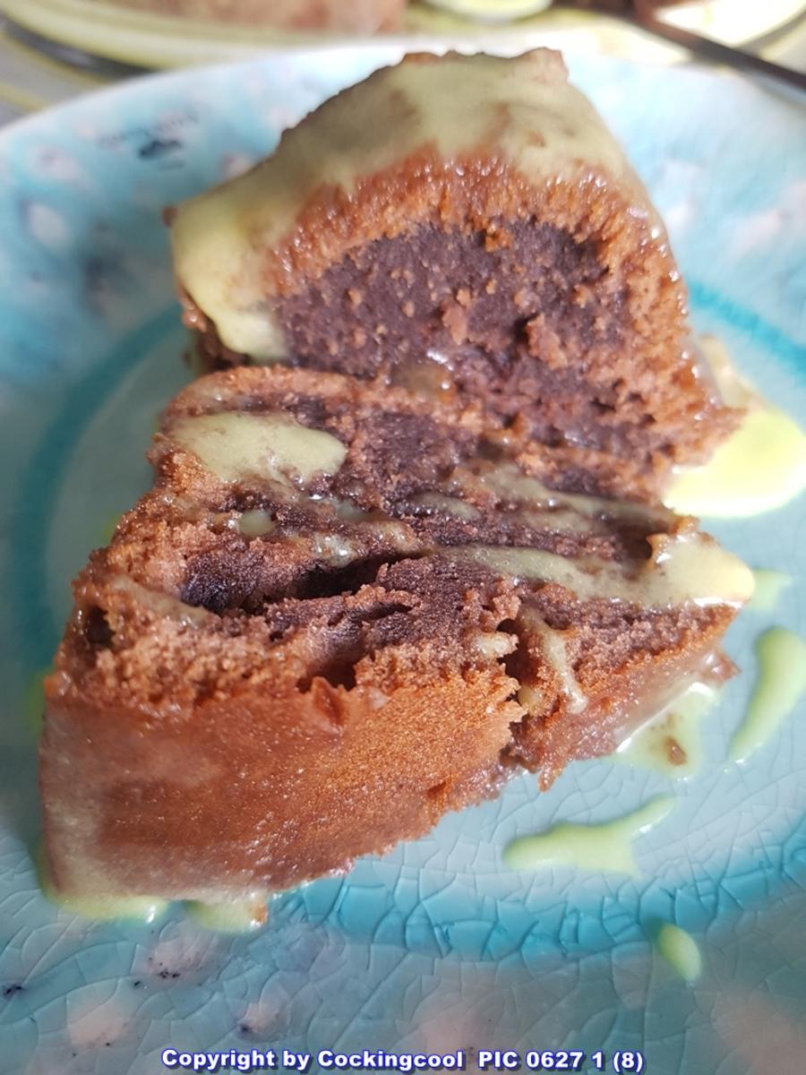 "Brownie" als Kuchenkranz und Lemon Curd Glasur - Rezept - Bild Nr. 5772