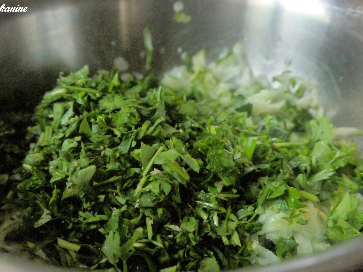 Gurken-Kräuter-Schmand zu Pellkartoffeln - Rezept - Bild Nr. 6