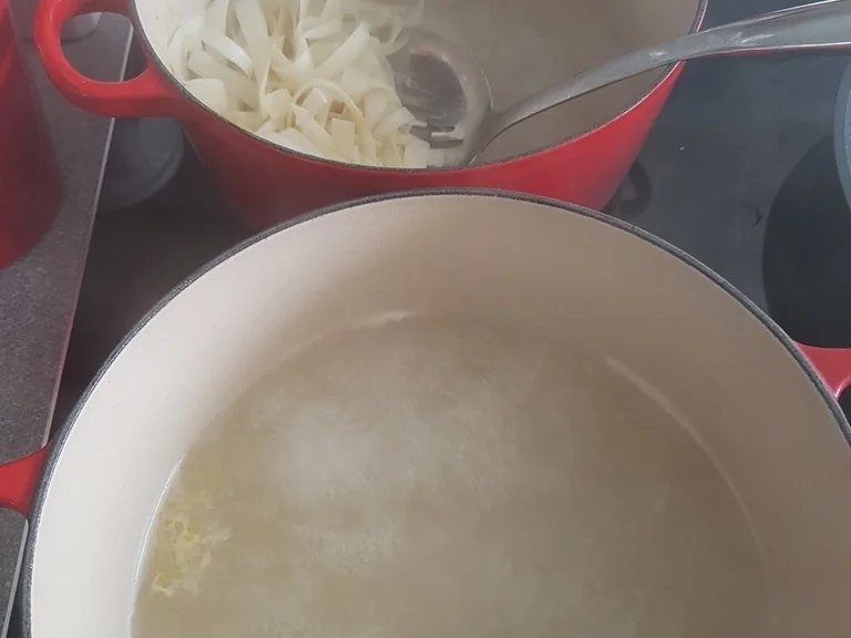 Rezept: Spaghetti Spargel und Meeresfrüchte Bild Nr. 5764 Spaghetti Spargel und Meeresfrüchte - Rezept - Bild Nr. 5764