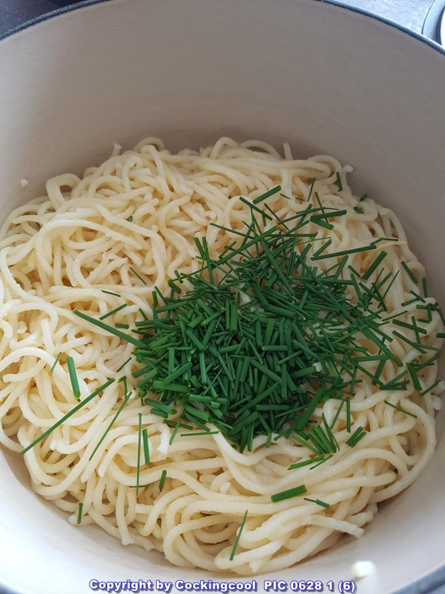 Spaghetti Spargel und Meeresfrüchte - Rezept - Bild Nr. 5767