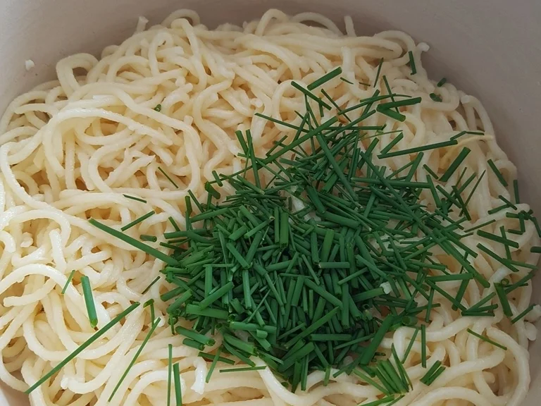 Rezept: Spaghetti Spargel und Meeresfrüchte Bild Nr. 5767 Spaghetti Spargel und Meeresfrüchte - Rezept - Bild Nr. 5767