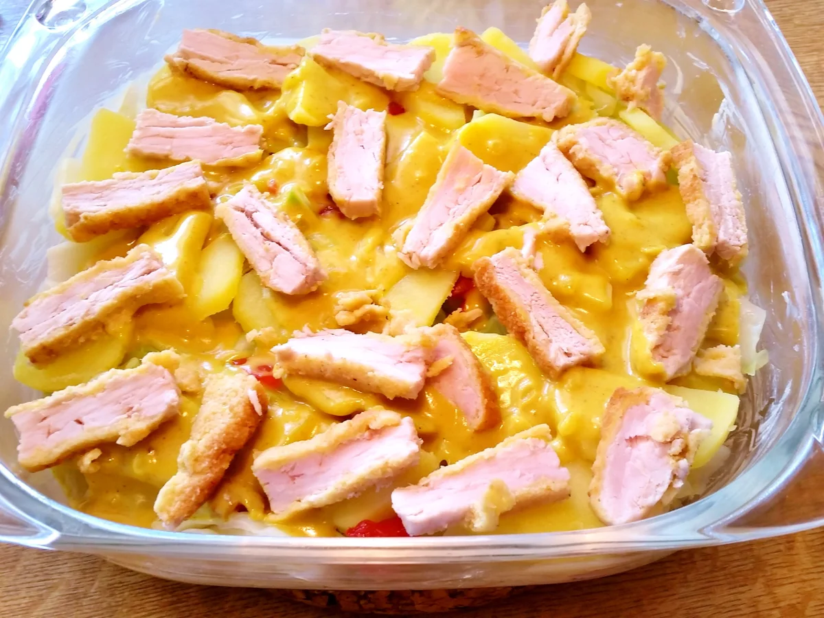 Rezept: Ein einsames Schnitzel in neuer Umgebung ... Bild Nr. 5783 Ein einsames Schnitzel in neuer Umgebung ... - Rezept - Bild Nr. 5783