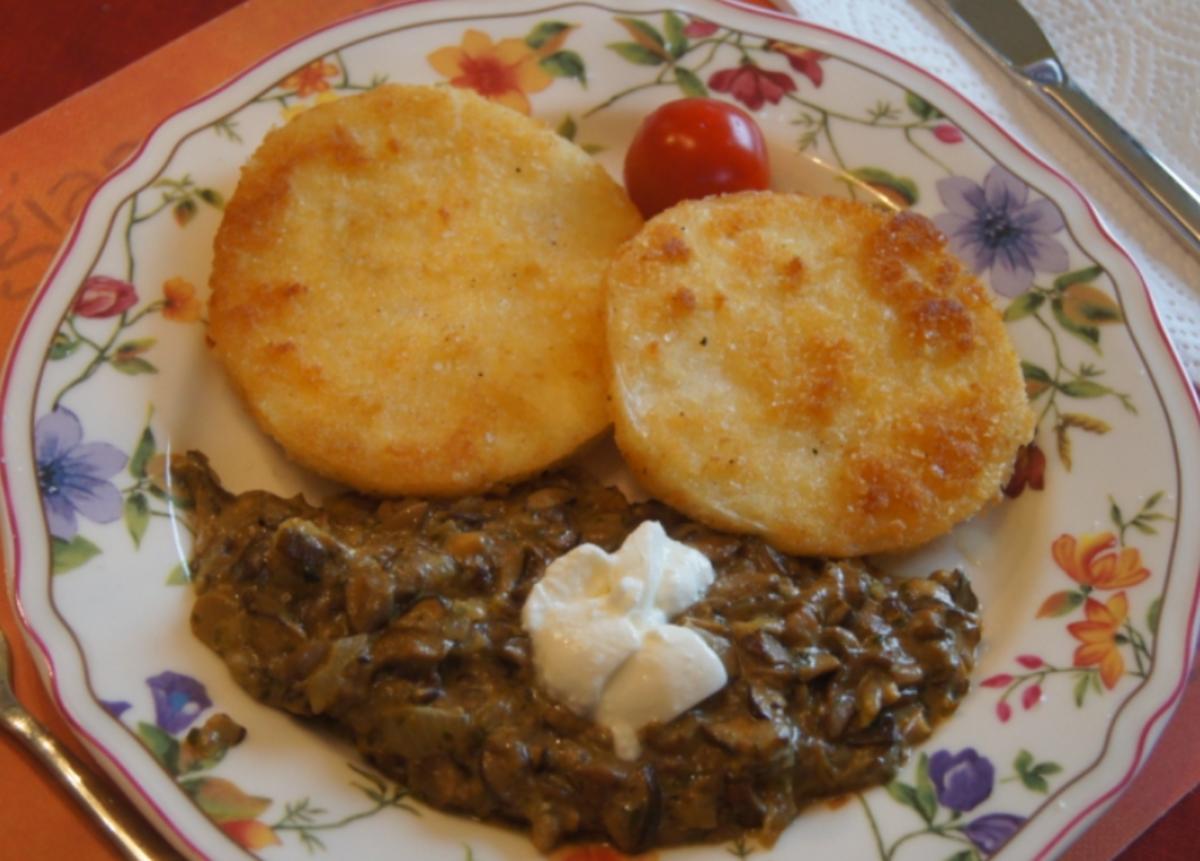 Sellerieschnitzel mit Waldpilzragout - Rezept - kochbar.de