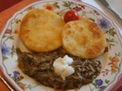Sellerieschnitzel mit Waldpilzragout - Rezept - Bild Nr. 5777