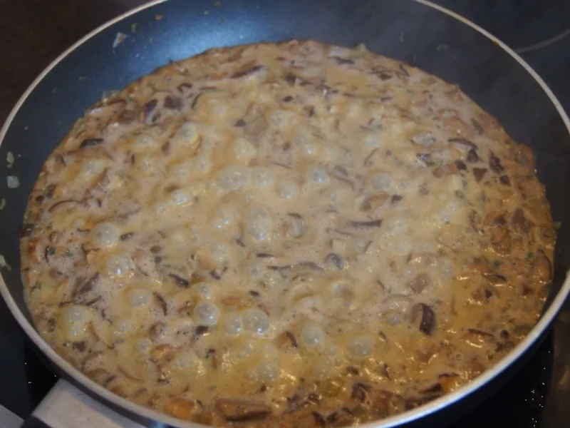 Sellerieschnitzel mit Waldpilzragout - Rezept - Bild Nr. 5787