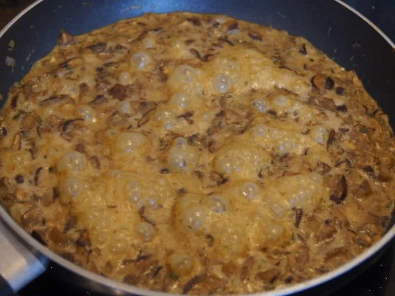 Sellerieschnitzel mit Waldpilzragout - Rezept - Bild Nr. 5788