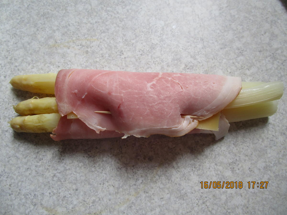 Spargel à la Cordon Bleu - Rezept - Bild Nr. 5787