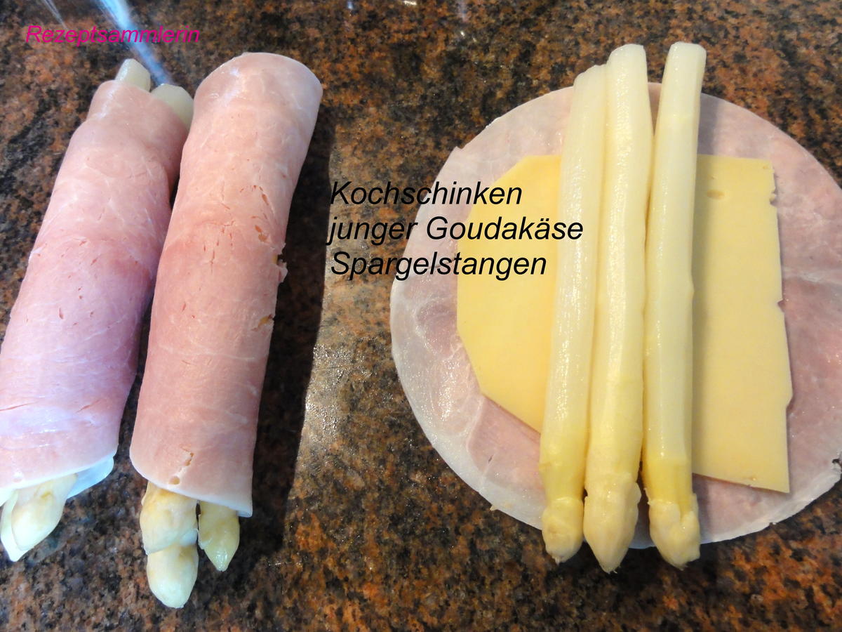 Spargel à la Cordon Bleu - Rezept - Bild Nr. 5793