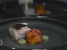 Rezept: Adlerfisch mit Rote-Bete-Polenta, Sauerampfermousse und Chilikresse Bild Nr. 2 Adlerfisch mit Rote-Bete-Polenta, Sauerampfermousse und Chilikresse - Rezept - Bild Nr. 2