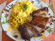 Spare Ribs mit Gemüsemais und Sellerie-Kartoffelstampf - Rezept - Bild Nr. 5778