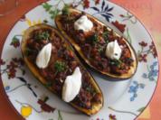 Auberginen gefüllt - Rezept - Bild Nr. 5784