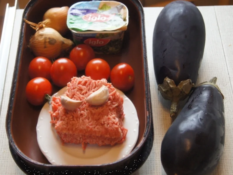 Auberginen gefüllt - Rezept - Bild Nr. 5785