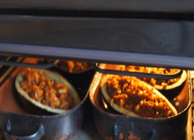Auberginen gefüllt - Rezept mit Bild - kochbar.de