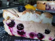 Heidelbeer Baiser Haubentorte mit "Mürbeteig Grundrezept" - Rezept - Bild Nr. 5784