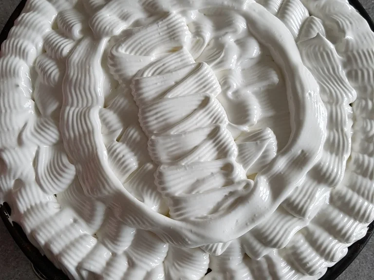 Rezept: Heidelbeer Baiser Haubentorte mit "Mürbeteig Grundrezept" Bild Nr. 5795 Heidelbeer Baiser Haubentorte mit "Mürbeteig Grundrezept" - Rezept - Bild Nr. 5795