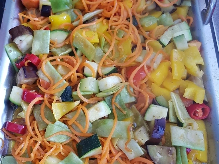 Gemüsepfanne "simple the Best" aber die Schnitttechnik macht es aus - Rezept - Bild Nr. 5