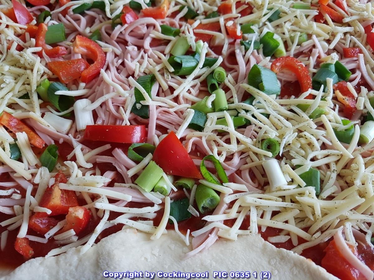 Pizza vom Blech und richtig HOT - Rezept - Bild Nr. 5802